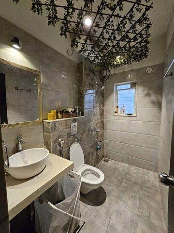 Bathroom in 3 BHK Apartment at Skywards Nirvana, Hadapsar – for Sale