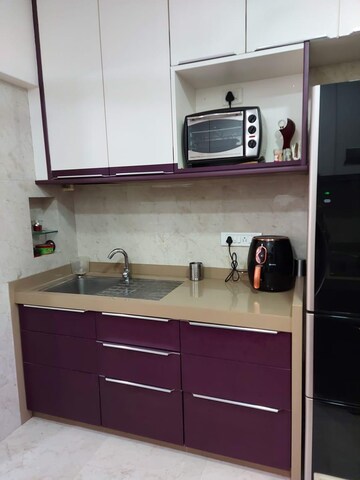 Kitchen in 2 BHK Apartment at Luv Kush Tower, Chembur – for Rent