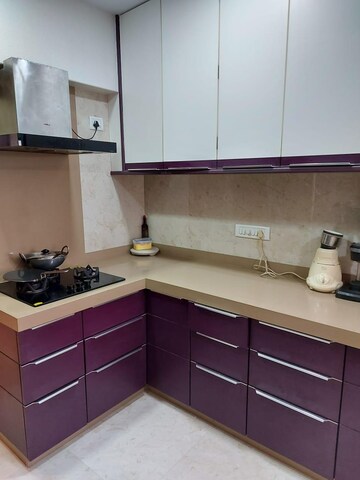 Kitchen in 2 BHK Apartment at Luv Kush Tower, Chembur – for Rent