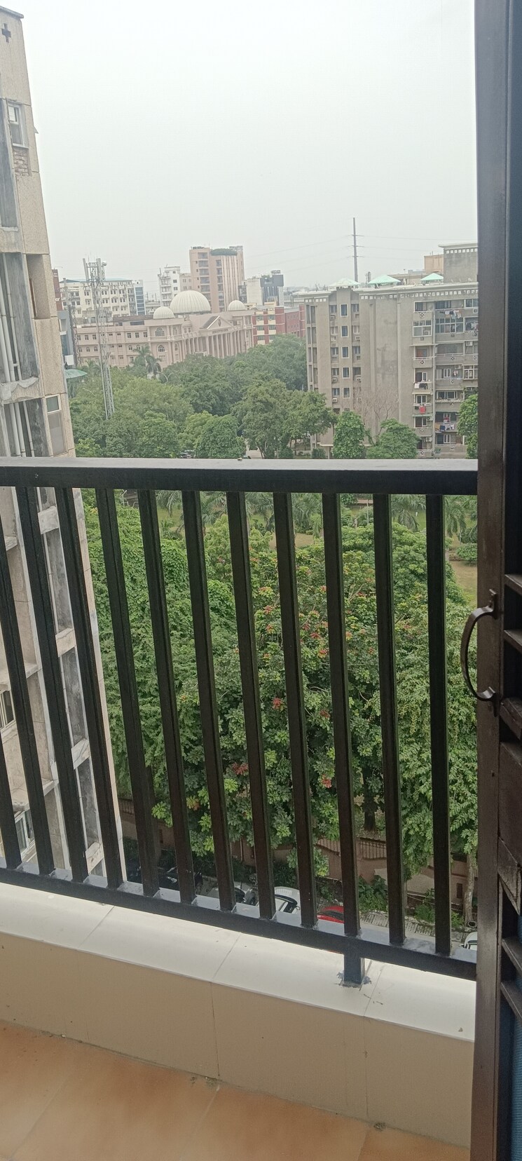 Balcony, bhagirathi-apartment 2.5 Bedroom 1225 Sq.Ft. Apartment In Sector 62 Noida 9033772