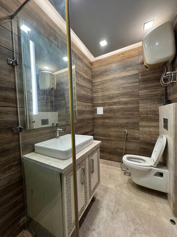 Attached Bathroom in 3 BHK Apartment at Parker White Lily, Sector 8 – for Rent