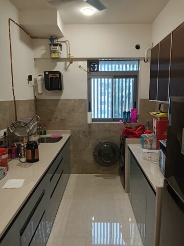 Kitchen in 3 BHK Apartment at Balan Anu Smera Skylight, Chembur – for Rent