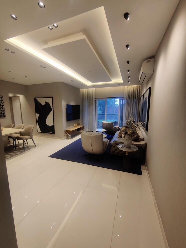 Living Room, osian-almanova 4 Bedroom 1663 Sq.Ft. Apartment In Mundhwa Pune 9033730