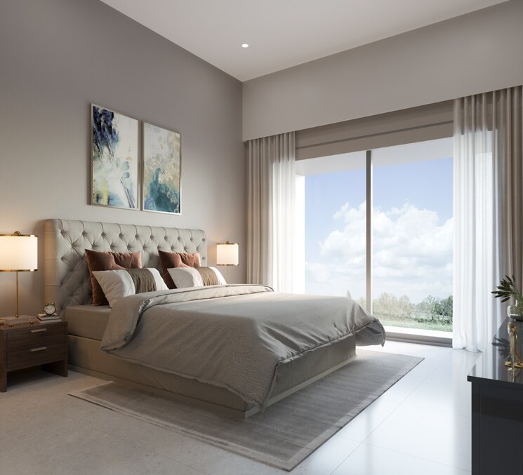 Bedroom, mantra-insignia-phase-2 3 Bedroom 1100 Sq.Ft. Apartment In Mundhwa Pune 9033754