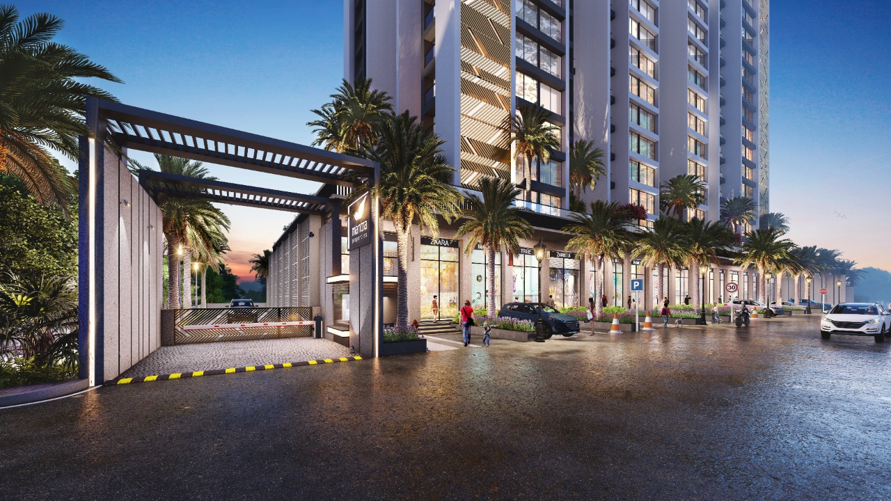 3 BHK + Extra Room 1100 Sq.Ft. Apartment in Mantra Insignia Phase 2