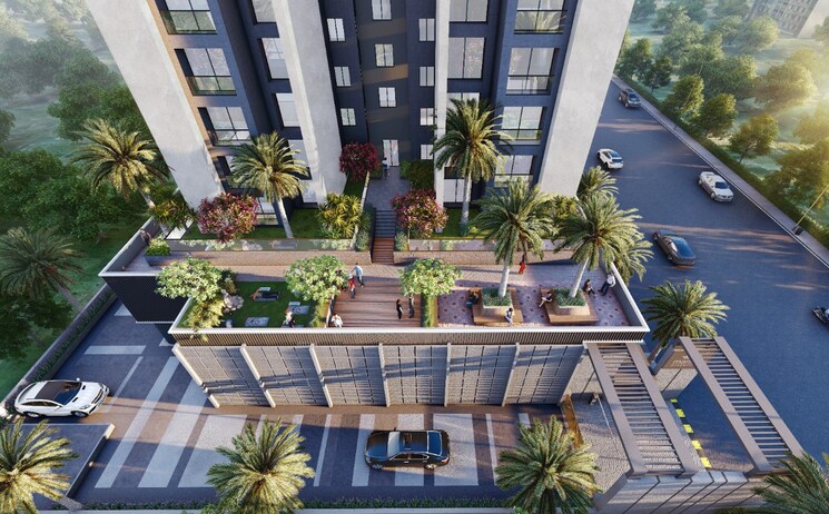 Exterior View, mantra-insignia-phase-2 3 Bedroom 1100 Sq.Ft. Apartment In Mundhwa Pune 9033754