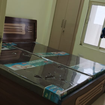Bedroom in 2 BHK Builder Floor at Trehan Delight Residence, Sector 65 – for Rent