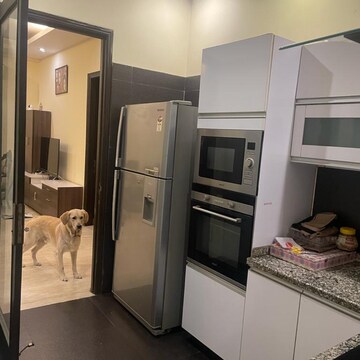 Kitchen in 3 BHK Builder Floor at Wave One, Sector 18 – for Rent