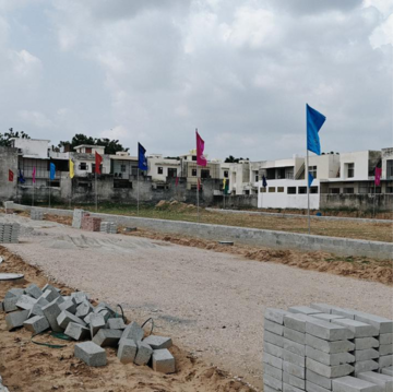  Plot – Exterior View View at Anukriti  Garden 41, Dcm - for Sale