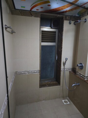 Bathroom in 2 BHK Apartment at Raheja Acropolis, Deonar – for Rent