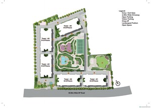 Master Plan in 3 BHK Apartment at Kharadi – for Sale