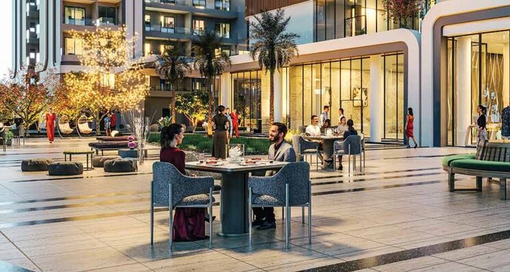 Living Room, smart-world-one-dxp 4 Bedroom 3155 Sq.Ft. Apartment In Sector 113 Gurgaon 9033952