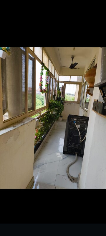 Balcony in 4 BHK Apartment at Sector 6 Dwarka – for Rent