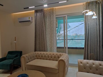 Living Room in 4 BHK Apartment at International Airport Road – for Sale