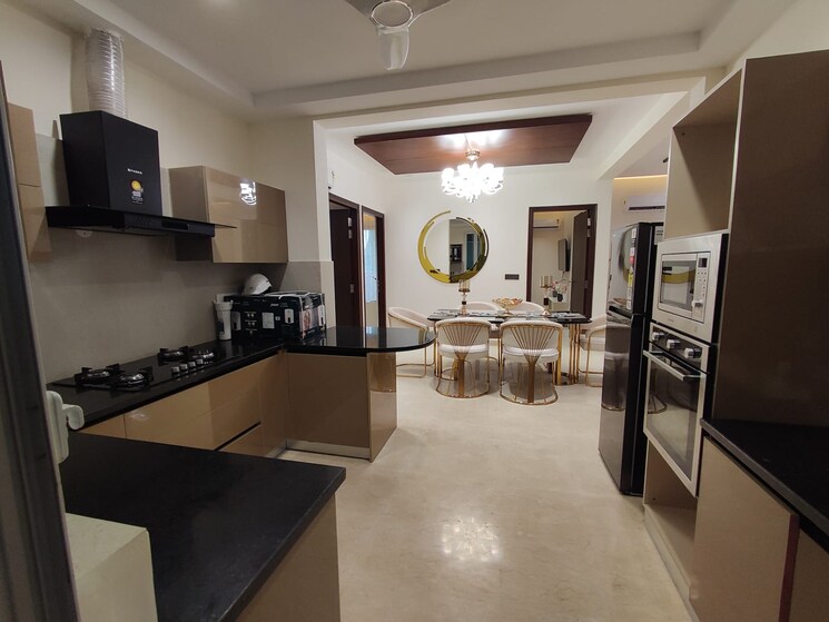 Kitchen, international airport road 4 Bedroom 2525 Sq.Ft. Apartment In International Airport Road Zirakpur 9033967