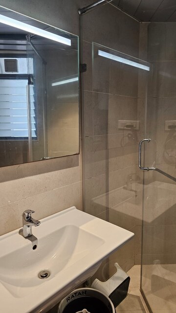 Bathroom in 2.5 BHK Apartment at Kasturi Eon Homes, Hinjewadi – for Rent