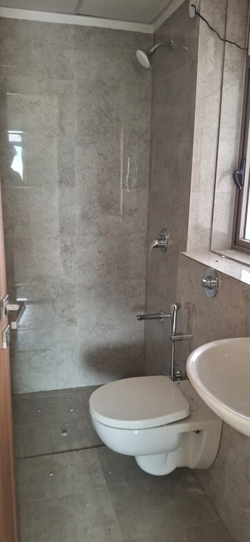 Bathroom in 2 BHK Apartment at Sheth Irene, Malad West – for Rent