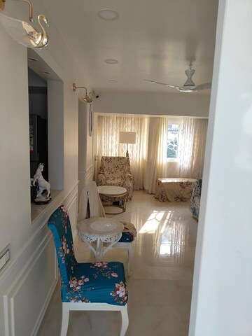 Living Room in 2 BHK Apartment at Bandra West – for Rent