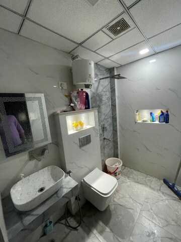 Bathroom in 2 BHK Apartment at Supertech Cape Town, Sector 74 – for Rent