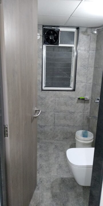 Bathroom in 1 BHK Apartment at Paranjape Trident Towers, Wakad – for Rent