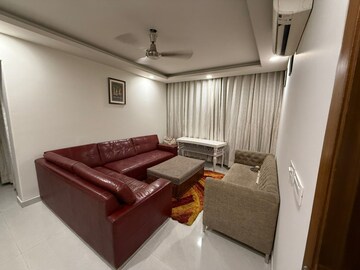 Living Room in 3 BHK Builder Floor at Vasant Kunj – for Rent
