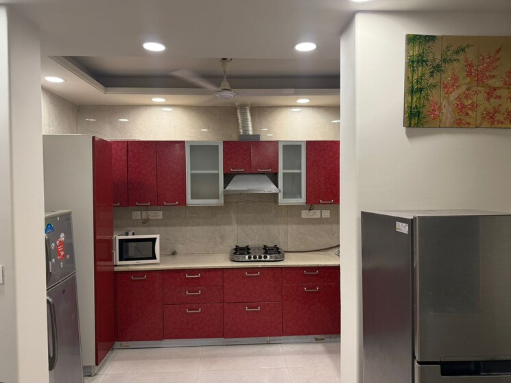 Kitchen, vasant kunj 3 Bedroom 1500 Sq.Ft. Builder Floor In Vasant Kunj Delhi 9034163