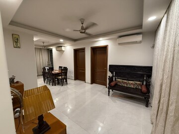 Living Room in 3 BHK Builder Floor at Vasant Kunj – for Rent