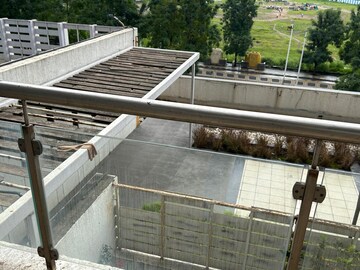 Balcony in 3.5 BHK Apartment at Sobha Nesara, Kothrud – for Rent