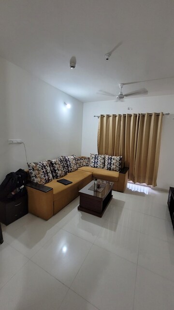 Living Room in 1 BHK Apartment at Godrej Hillside, Mahalunge – for Rent