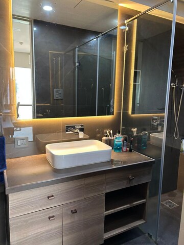 Kitchen in 3 BHK Apartment at Lodha The World Towers World One Tier 2, Worli – for Sale