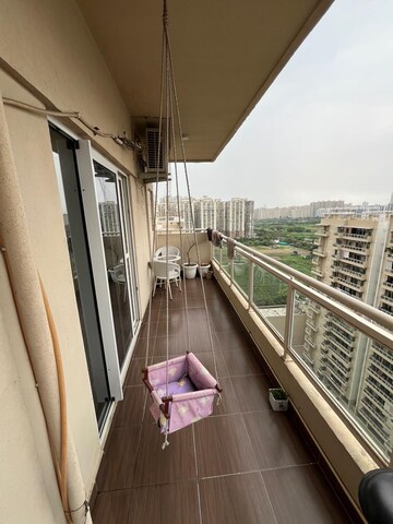 Balcony in 3 BHK Apartment at Elite Golf Green, Sector 79 – for Rent