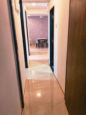 Building Lobby in 3 BHK Apartment at Lakshachandi Heights, Goregaon East – for Sale