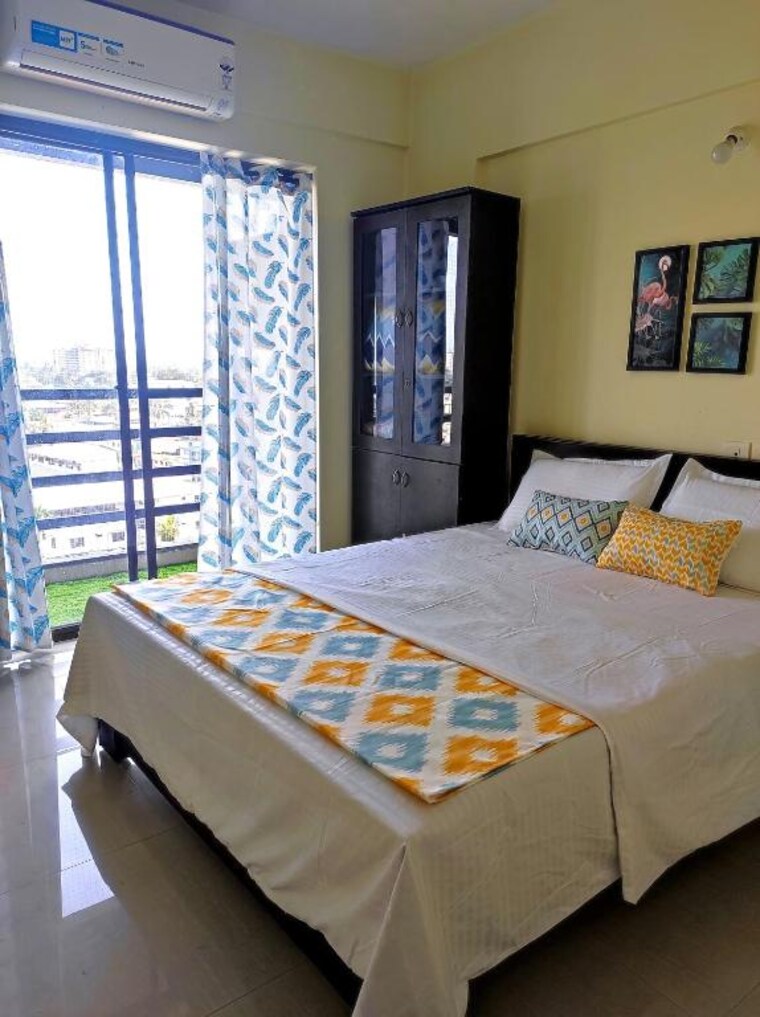 Bedroom, shivani-enclave 2 Bedroom 1000 Sq.Ft. Apartment In Manish Nagar Nagpur 9034252