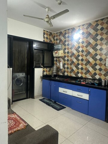 Kitchen in 3 BHK Apartment at Magarpatta Nanded City Sargam, Sinhagad – for Rent