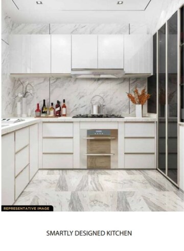 Kitchen in 1 BHK Apartment at Dream Aspire, Andheri West – for Sale