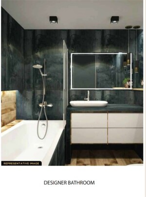 Bathroom in 1 BHK Apartment at Dream Aspire, Andheri West – for Sale