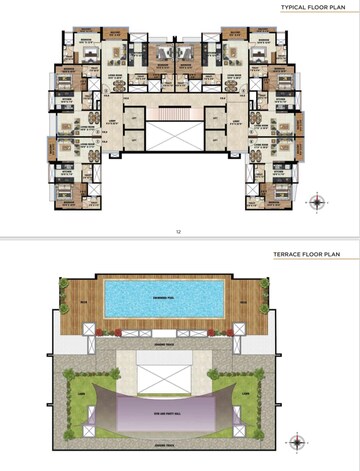 Floor Plan in 1 BHK Apartment at Dream Aspire, Andheri West – for Sale