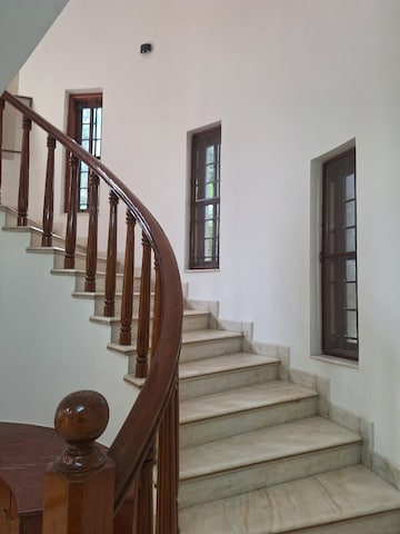 Staircase in 5 BHK Independent House at Domlur – for Rent