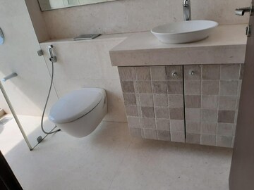 Bathroom in 3 BHK Apartment at Oberoi Realty Exquisite, Goregaon East – for Rent