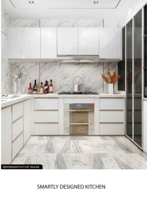 Kitchen in 2 BHK Apartment at Sun Sumit Yashodhan, Andheri East – for Sale