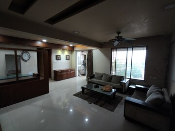 Living Room in 3 BHK Apartment at Goel Ganga Bhagyoday, Sinhagad – for Rent