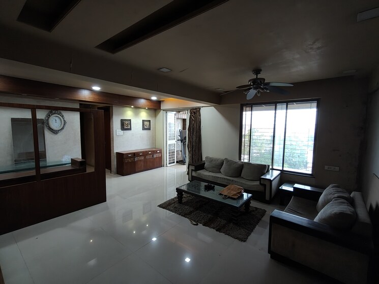 Living Room, goel-ganga-bhagyoday 3 Bedroom 1120 Sq.Ft. Apartment In Sinhagad Pune 9034469