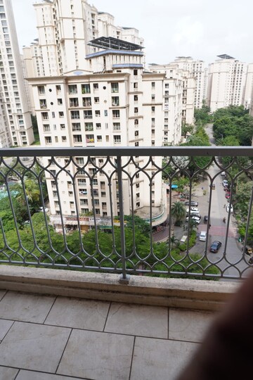 Balcony in 3 BHK Apartment at Ghodbunder Road – for Rent