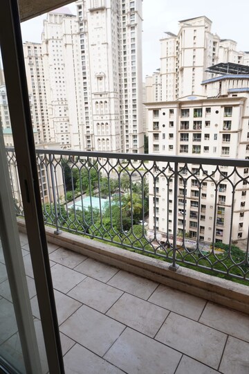Balcony in 3 BHK Apartment at Ghodbunder Road – for Rent