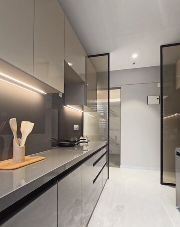 Kitchen in 2 BHK Apartment at Vasai West – for Sale