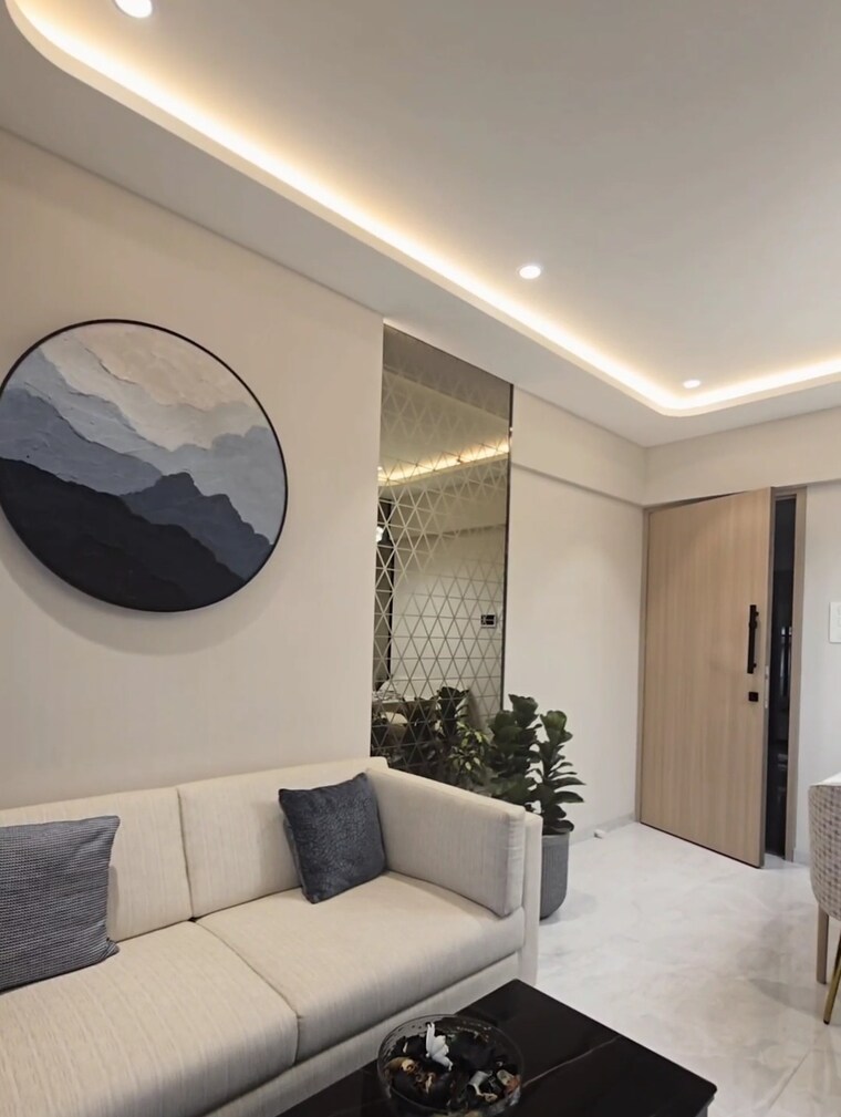 Living Room, vasai west 2 Bedroom 700 Sq.Ft. Apartment In Vasai West Palghar 9034595