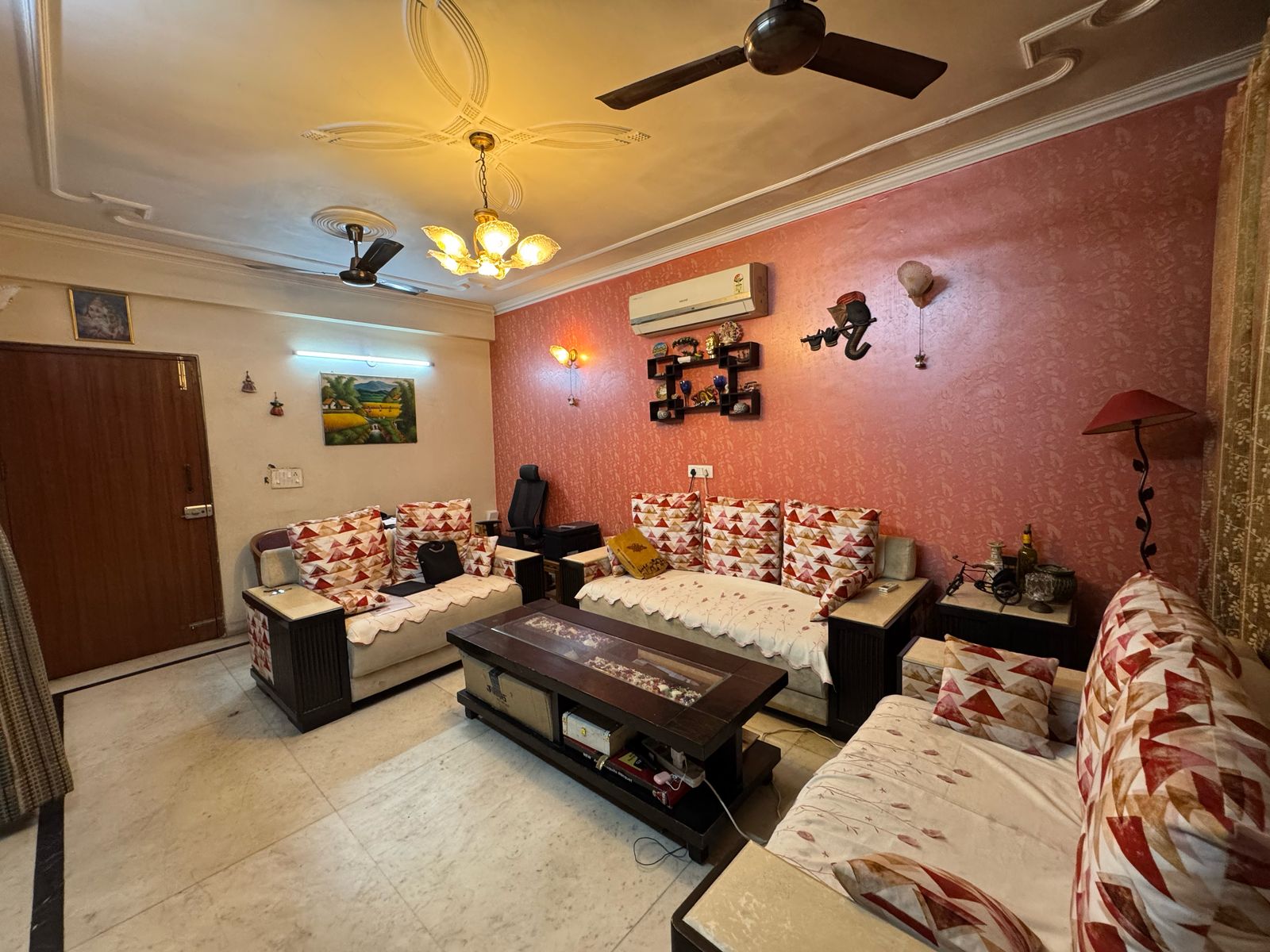 3 BHK + Study Room Apartment For Rent in Sector 5 Dwarka