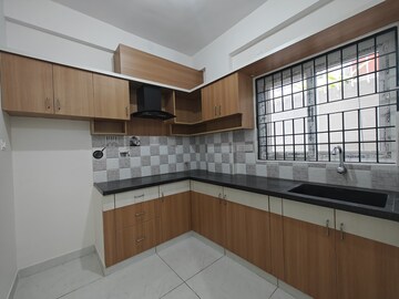 Kitchen in 1 BHK Builder Floor at Hsr Layout – for Rent