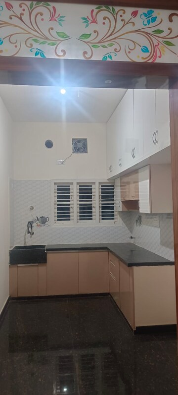 Kitchen in 2 BHK Builder Floor at Nri Layout – for Rent