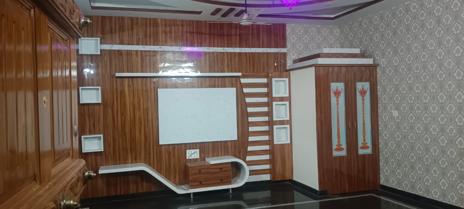 2 BHK + Pooja Room Builder Floor For Rent in NRI Layout